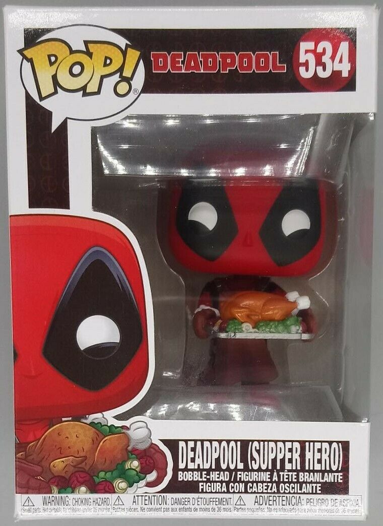 #534 Deadpool (Supper Hero) - Marvel Holidays Funko POP
