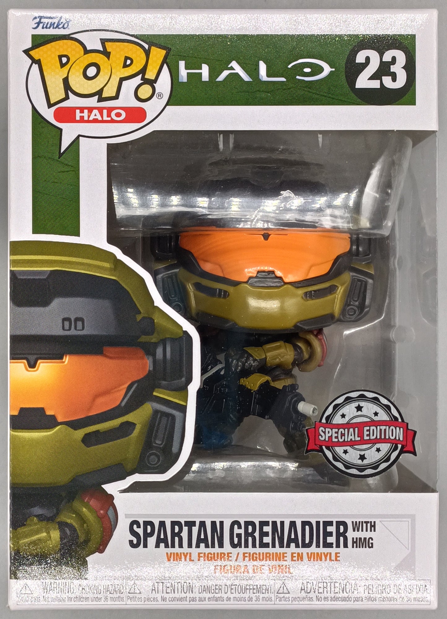 #23 Spartan Grenadier (with HMG) - Halo Funko POP