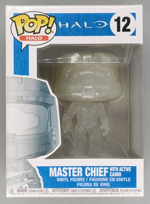 #12 Master Chief (with Active Camo) - Halo Funko POP