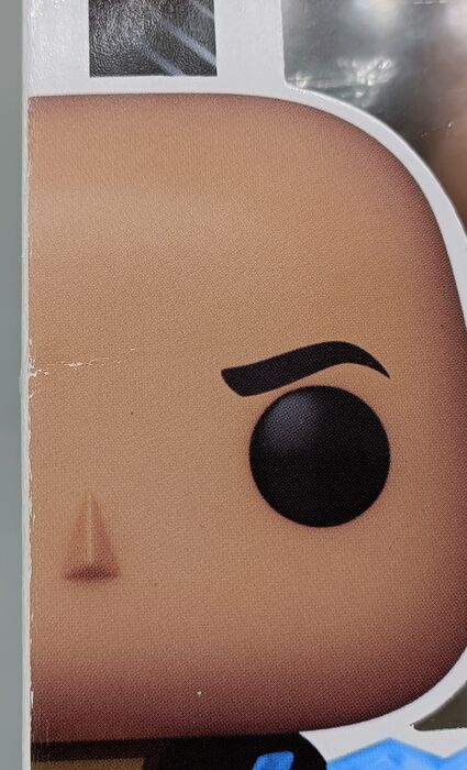 #1232 Black Adam (w/ Lightning) Glow Chase - Black Adam - Damaged Box Funko POP