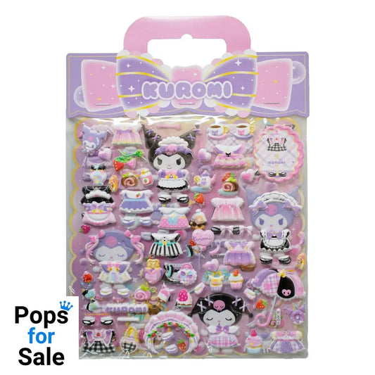 Hello Kitty and Friends Sticker Kuromi Puffy Assortment (10)