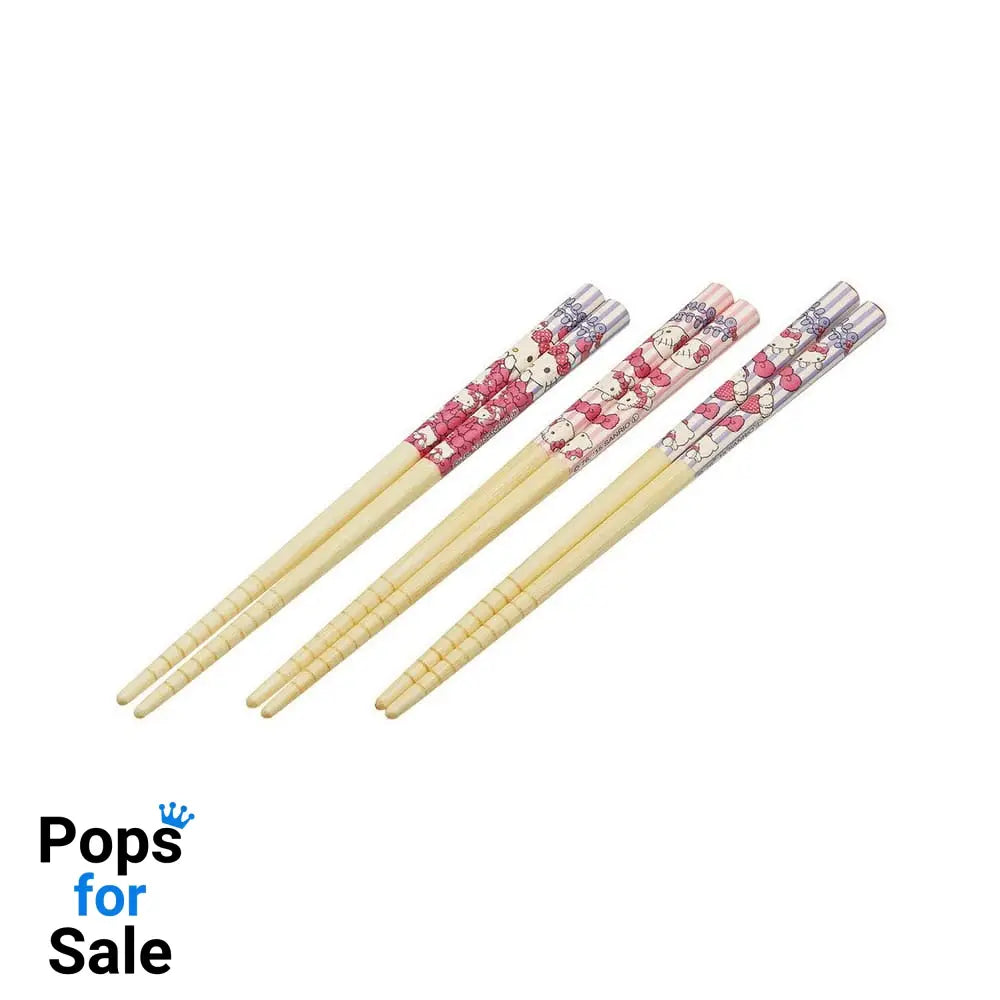 Hello Kitty Bamboo Chopsticks Set Hello Kitty