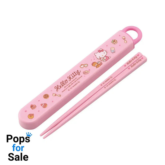 Hello Kitty Chopsticks with Box Sweety pink 16 cm