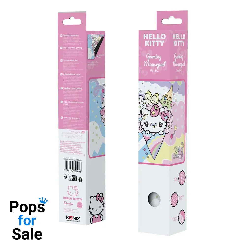 Hello Kitty Mousepad Ice Cream 27 x 32 cm