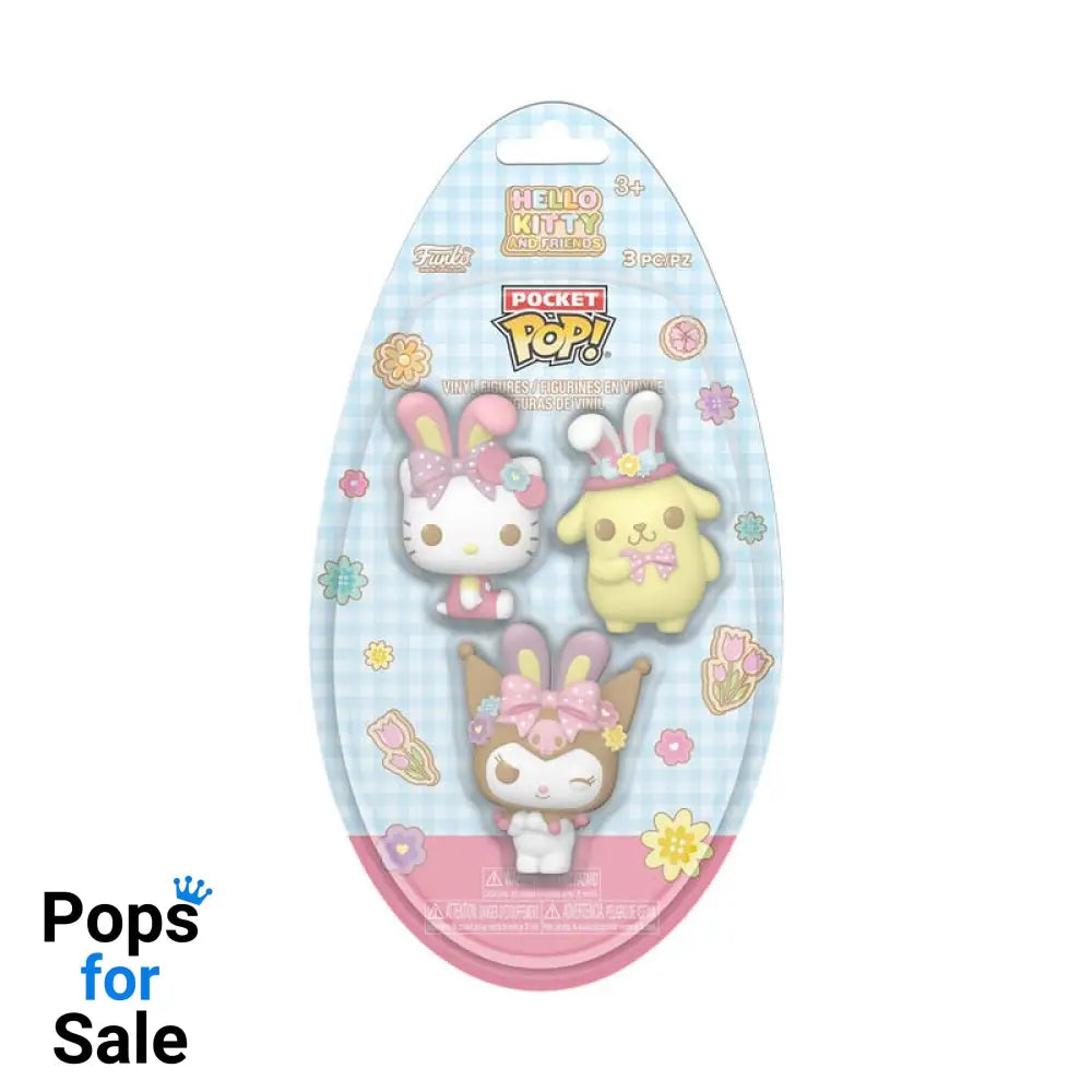 Hello Kitty Pocket POP! Vinyl Figure Easter Egg 3-Pack HK 4 cm