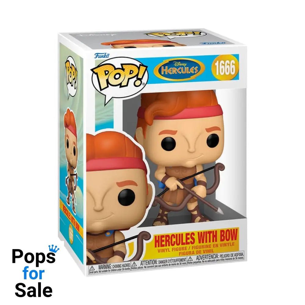 Hercules 25th Anniversary POP! Movies Vinyl Figure Hercules with Bow 9 cm