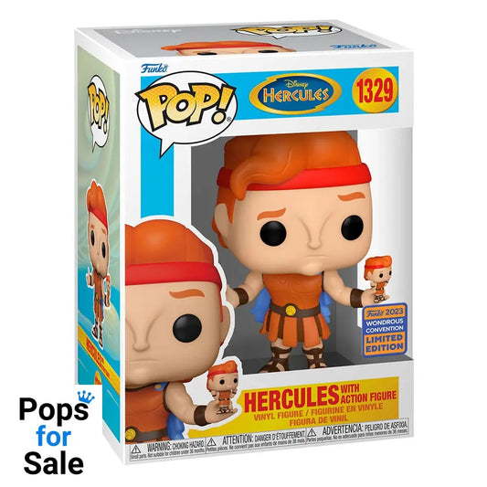 Hercules POP! Disney Vinyl Figure ercules w/ Action Figure 9 cm