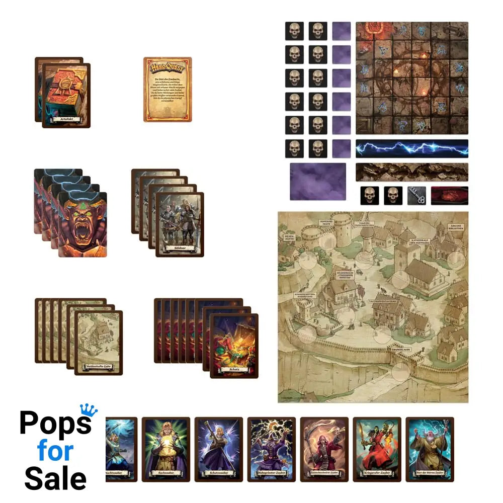 HeroQuest Board Game Expansion Morcars Magier Quest Pack *German Version*