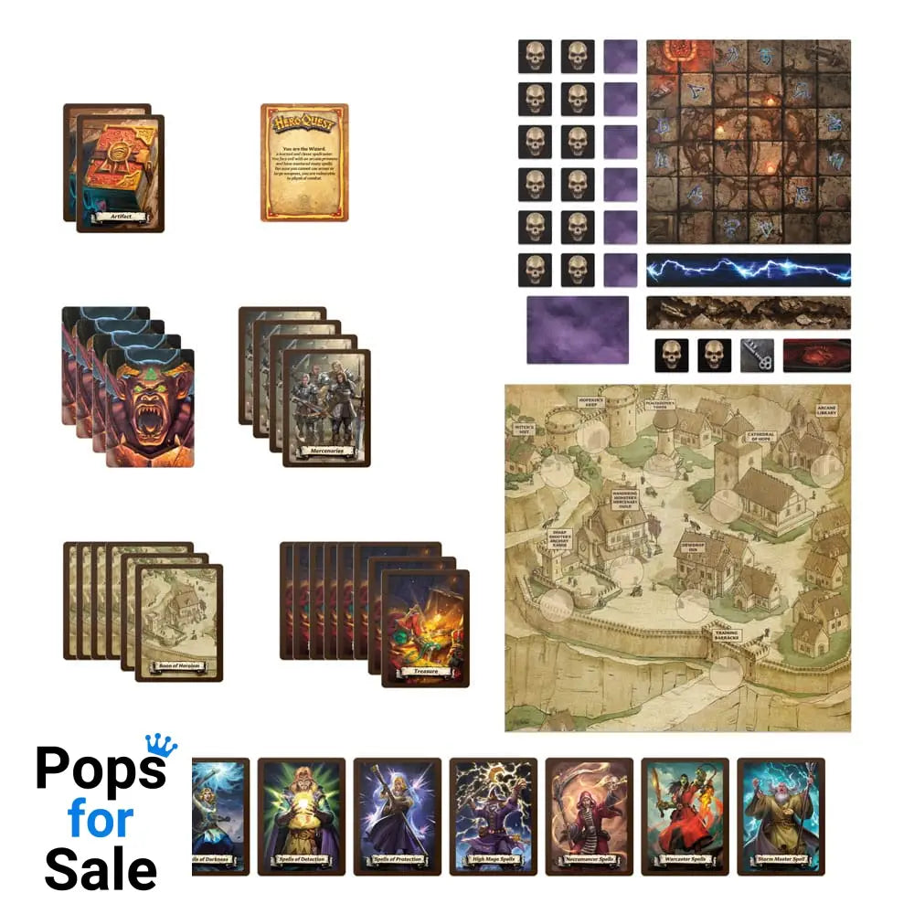 HeroQuest Board Game Expansion Wizards of Morcar Quest Pack *English Version*