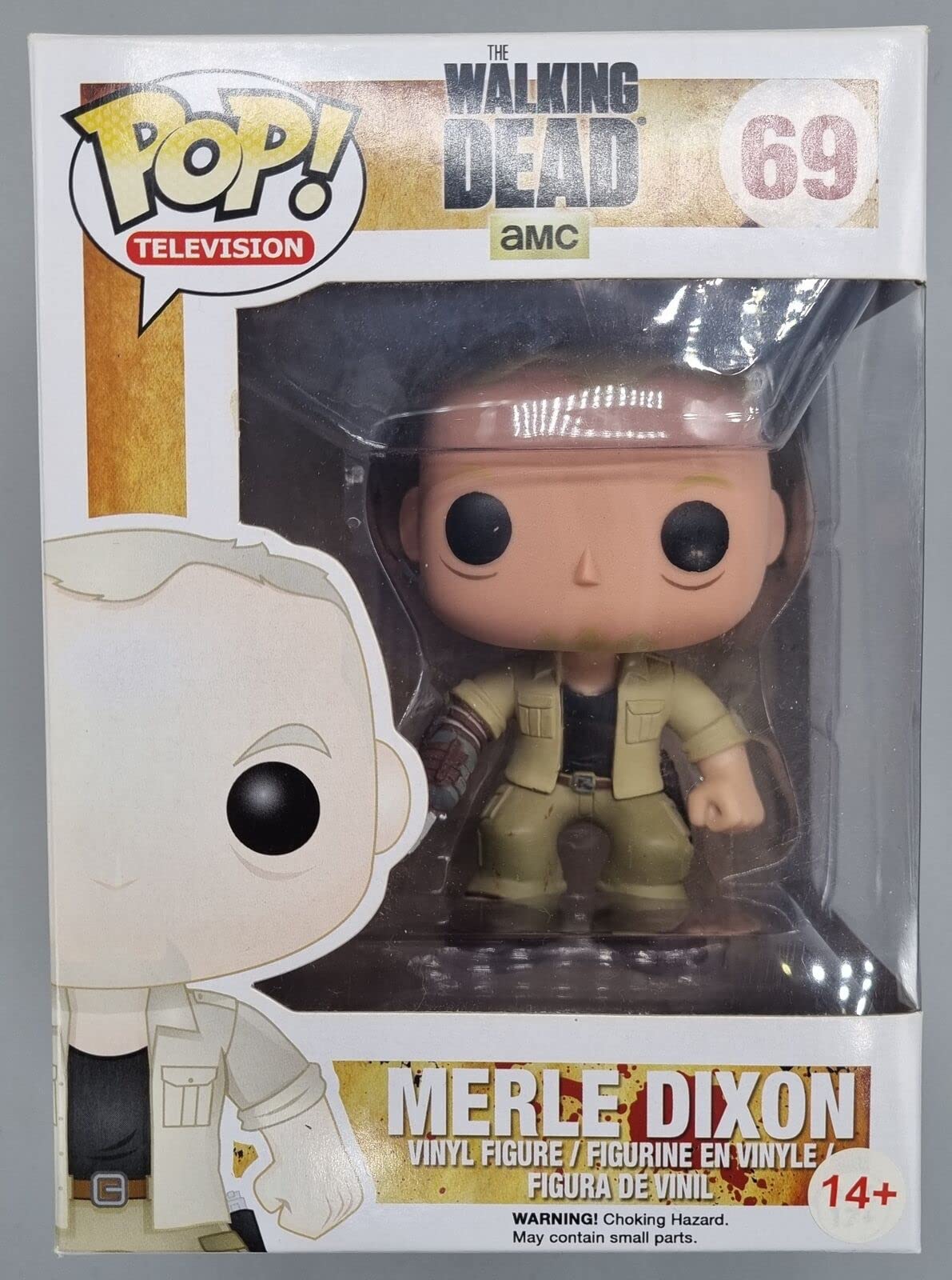 69 Merle Dixon - The Walking Dead - Funko POP - Box Damaged