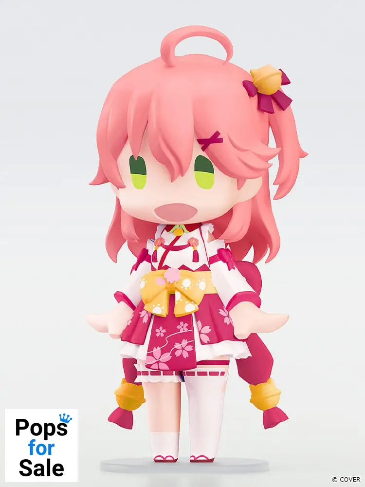 Hololive Production HELLO! GOOD SMILE Action Figure Sakura Miko 10 cm