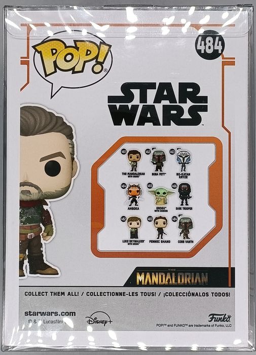 #484 Cobb Vanth (w/o Helmet) Chase - Star Wars Mandalorian Funko POP