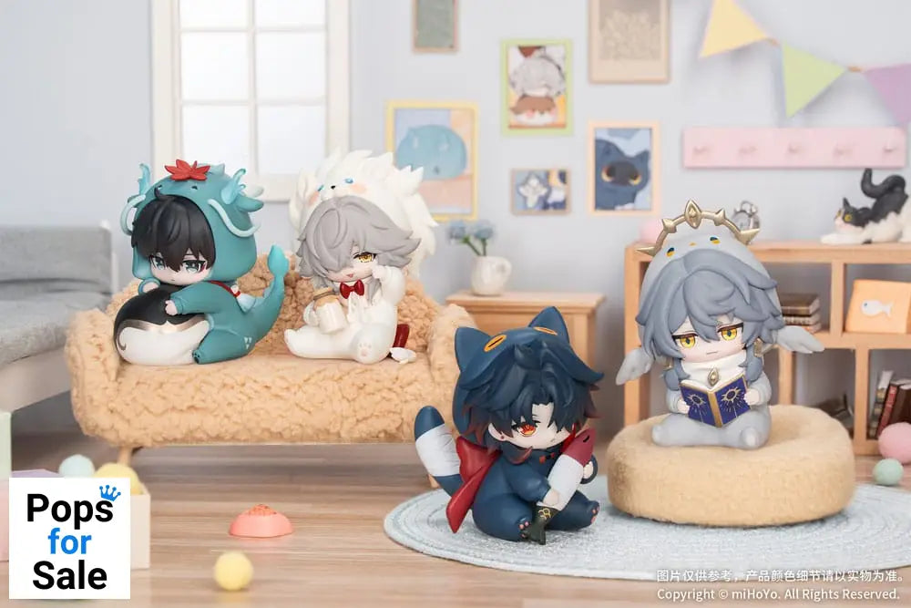 Honkai: Star Rail Mini Figures Boys' Dorm Series Chibi (8)
