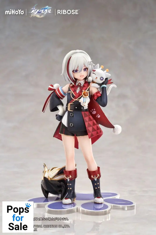 Honkai: Star Rail Rise Up Chibineko Series PVC Statue Topaz & Numby Ver. 18 cm