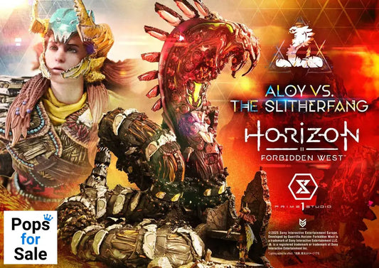 Horizon Forbidden West Ultimate Diorama Masterline Series Statue Aloy vs. The Slitherfang Bonus Version 82 cm