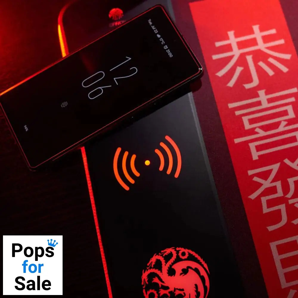 House of the Dragon Mousepad with Mobile Charger