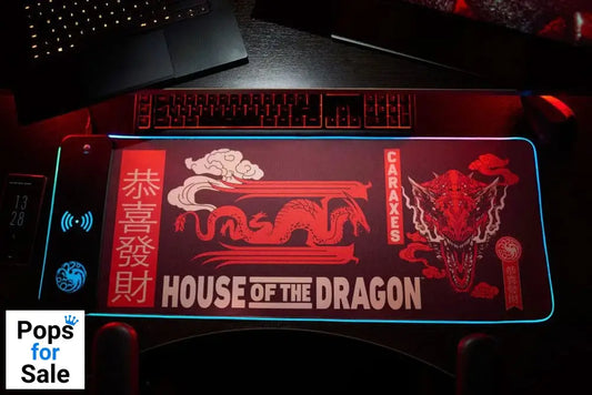 House of the Dragon Mousepad with Mobile Charger