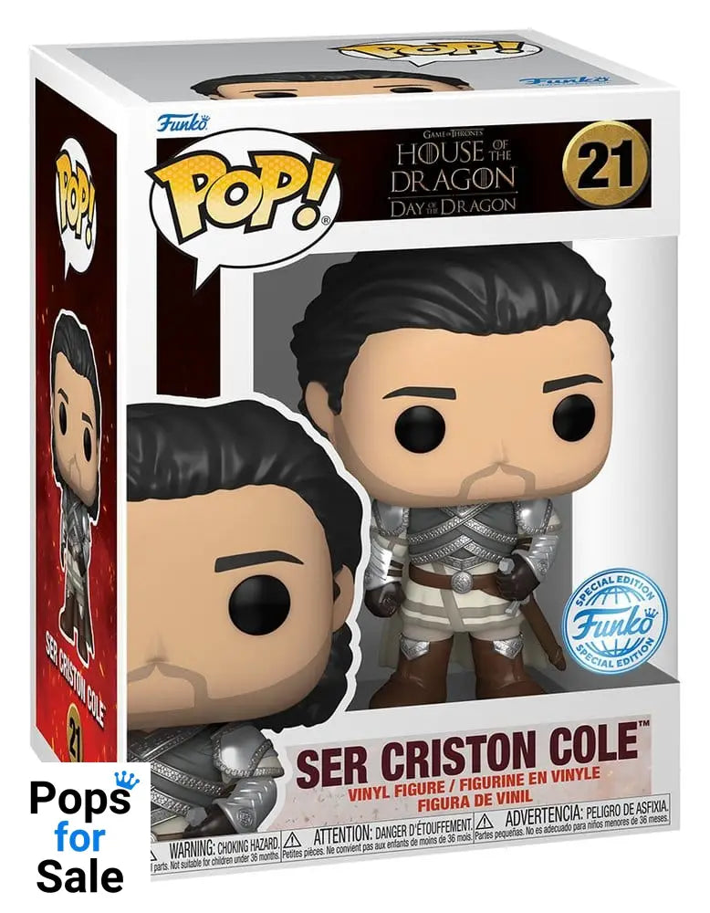 House of the Dragon POP! Vinyl Figure Ser Criston Cole Exclusive Edition 9 cm