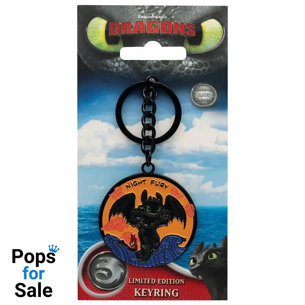 How to Train Your Dragon Night Fury Keyring
