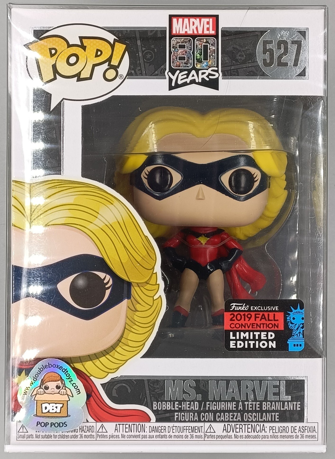 527 Ms. Marvel (First Appearance) - Marvel - 2019 Con Funko POP