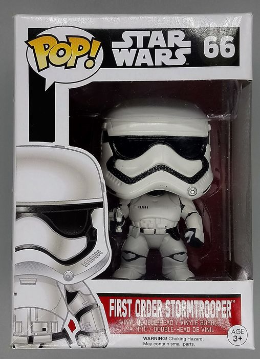 #66 First Order Stormtrooper - Star Wars - Box Damaged Funko POP
