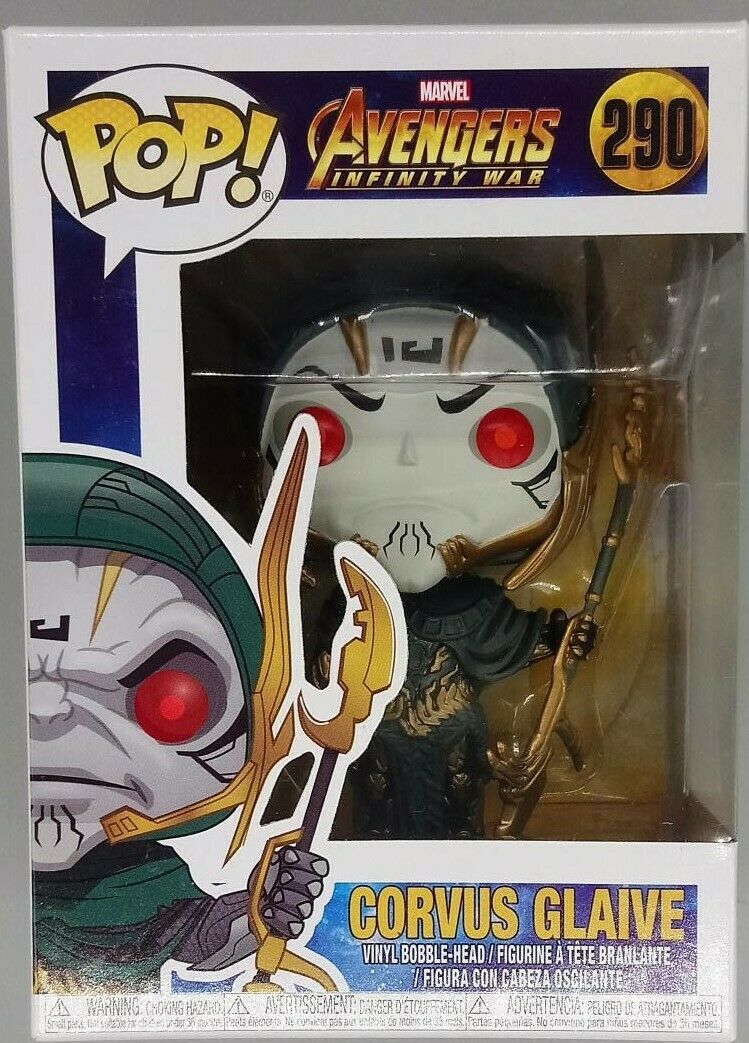 #290 Corvus Glaive - Marvel Avengers Infinity War Funko POP