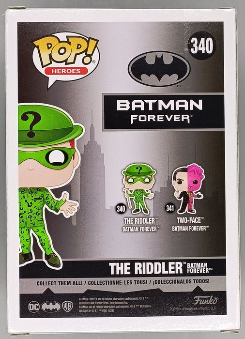 #340 The Riddler - DC Batman Forever Funko POP