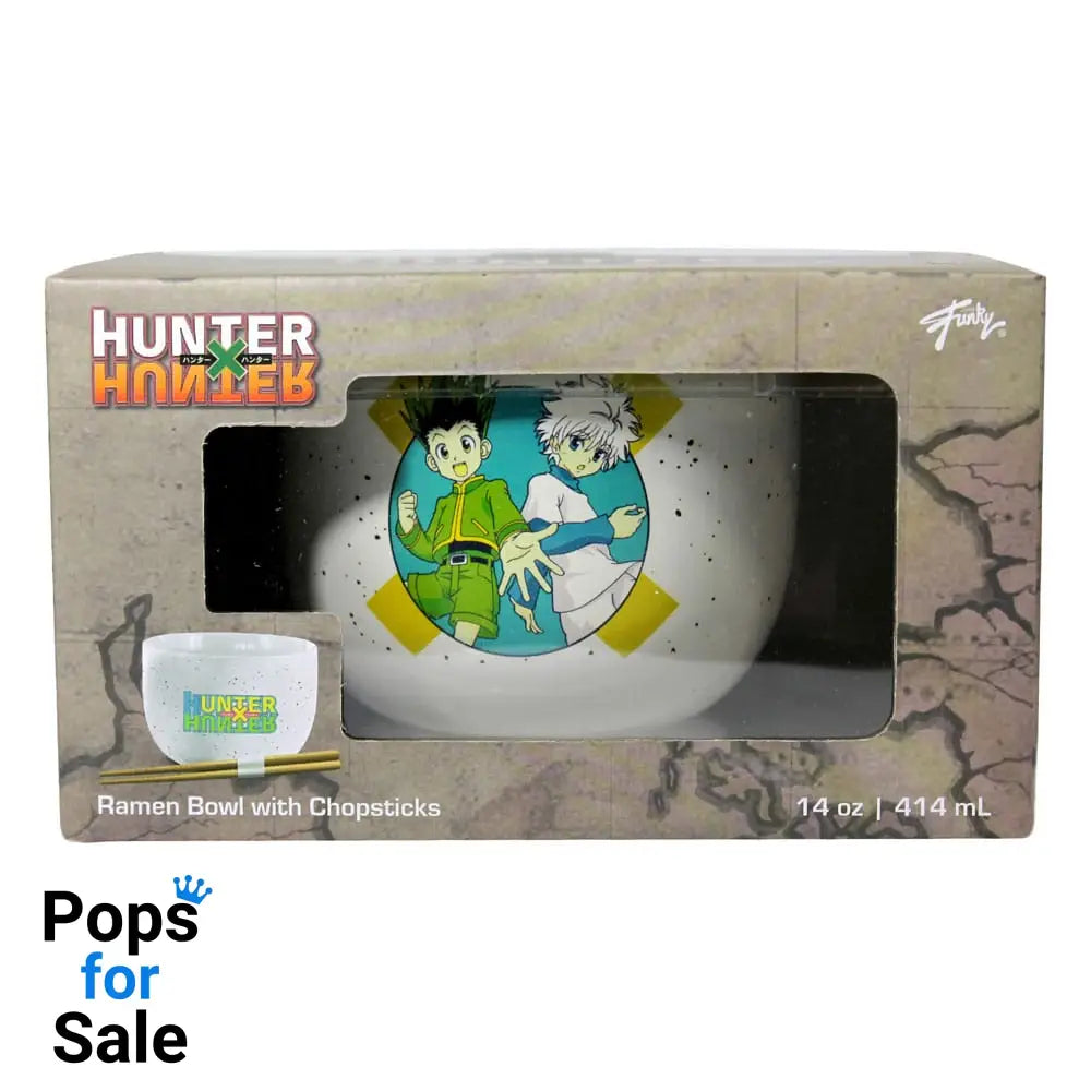 Hunter x Hunter Ramen Bowl with Chopsticks 414 ml Kitchen- and Tableware