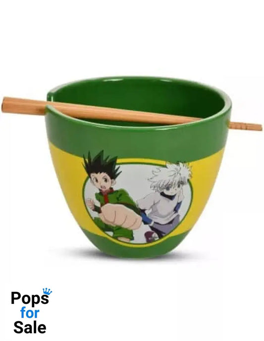 Hunter x Hunter Ramen Bowl with Chopsticks Logo 473 ml