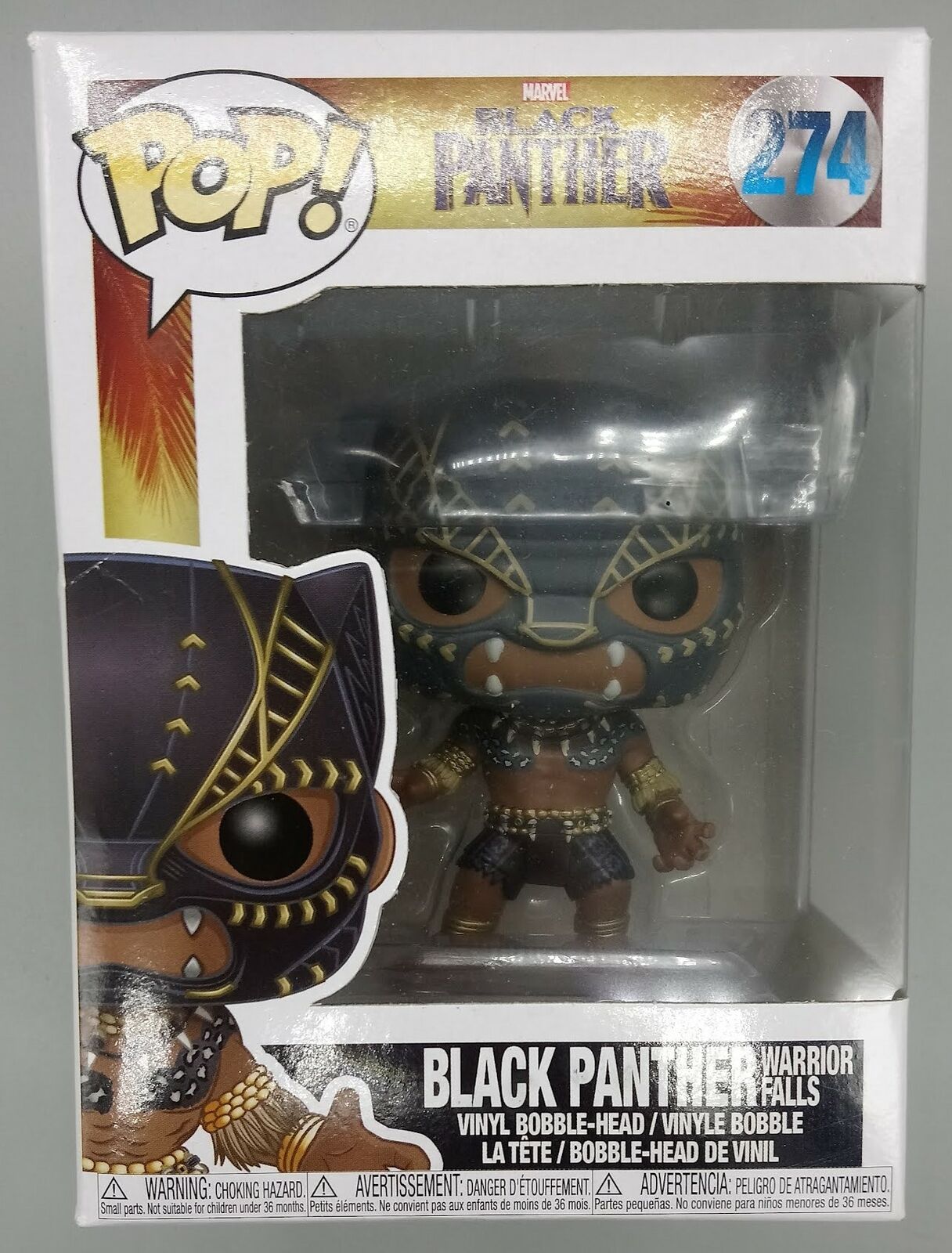 #274 Black Panther (Warrior Falls) - Marvel Black Panther Funko POP