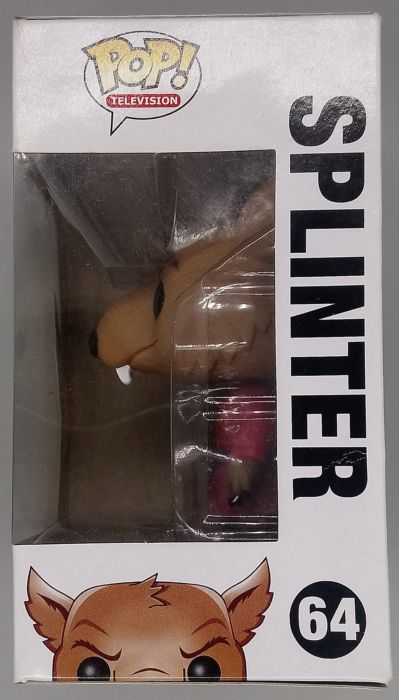 64 Splinter - Teenage Mutant Ninja Turtles Funko POP - Box Damaged