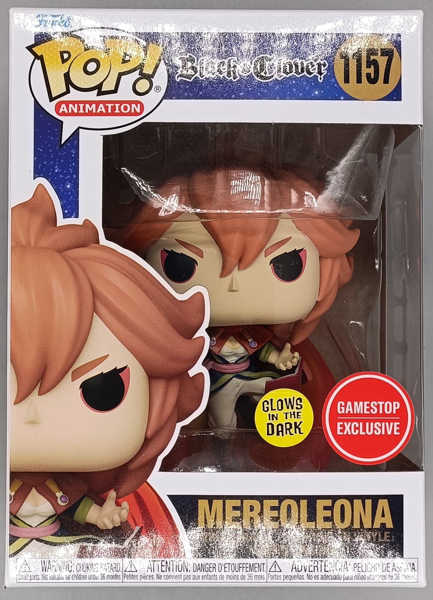 #1157 Mereoleona Glow - Black Clover Funko POP