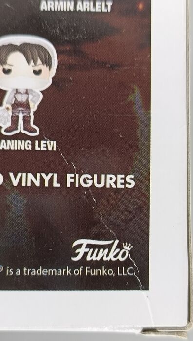 #235 Levi - Attack On Titan - Box Damaged Funko POP