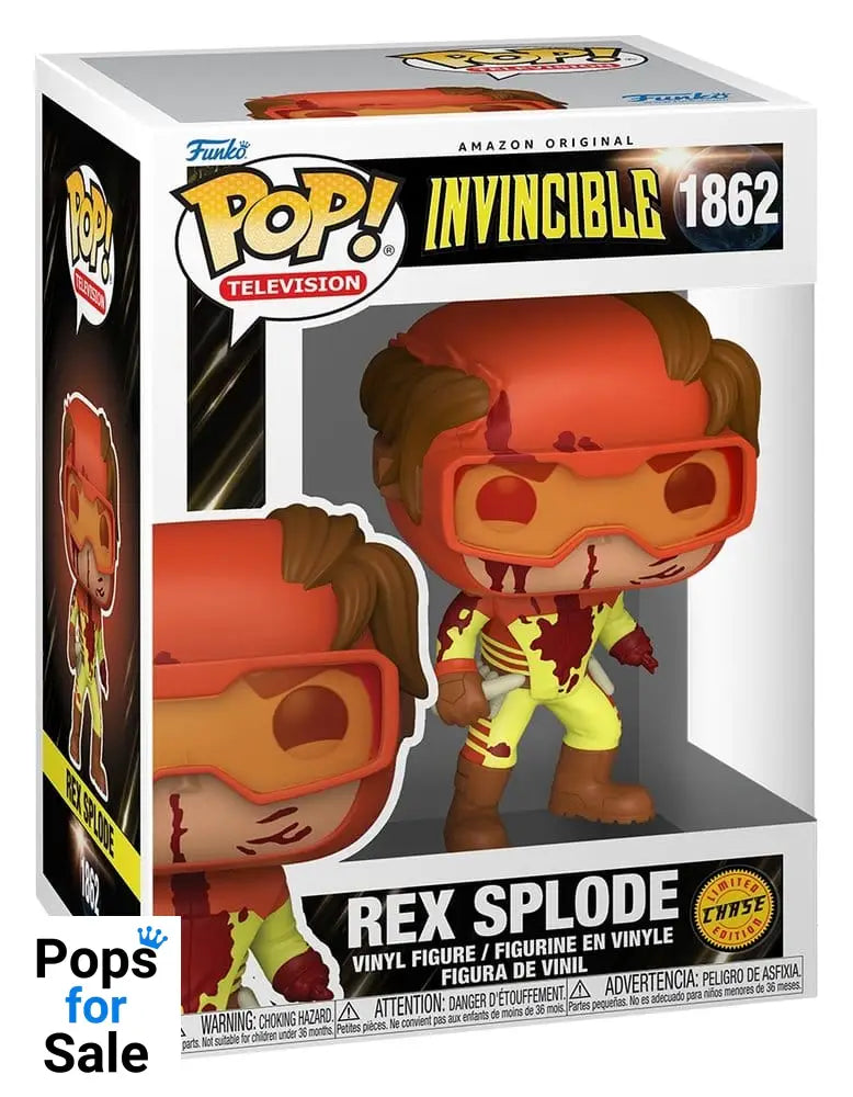 Invincible 2 POP! Vinyl Figures Rex Splode with Chase 9 cm Assortment (6)