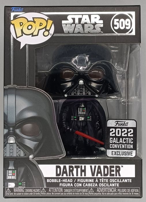 #509 Darth Vader - Star Wars - 2022 Con Funko POP