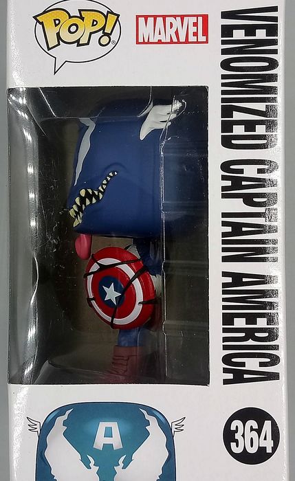 #364 Venomized Captain America - Marvel Venom - Box Damaged Funko POP