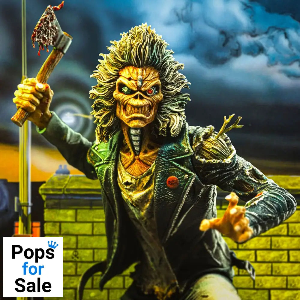 Iron Maiden Art Scale Statue 1/10 Eddie 50th Year Anniversary 22 cm Statues