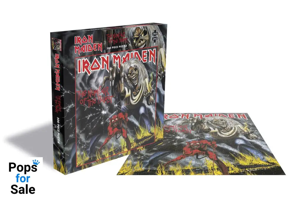 Iron Maiden Puzzle The Number of the Beast Puzzles