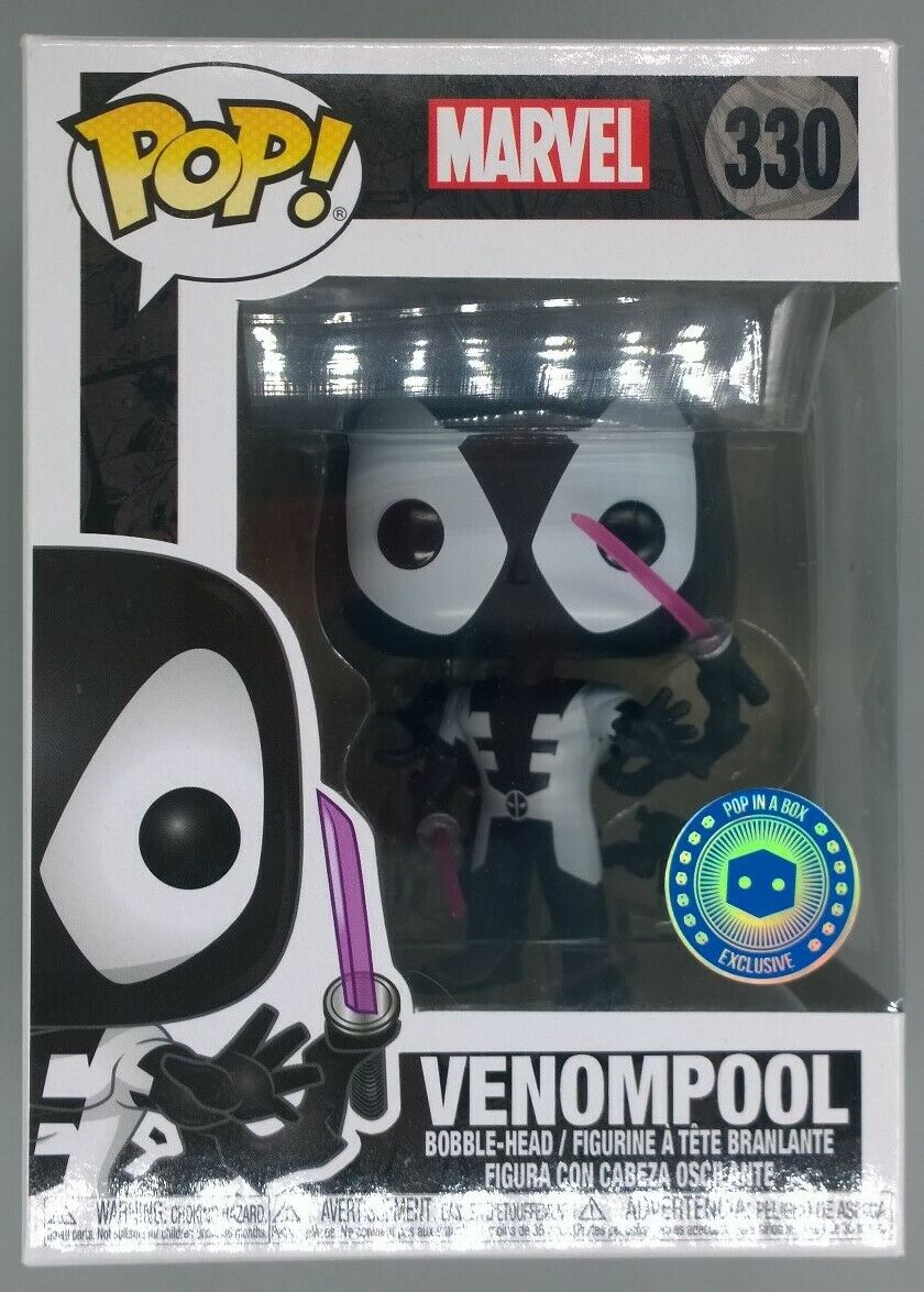 #330 Venompool (Back in Black) - Marvel - Exclusive Funko POP
