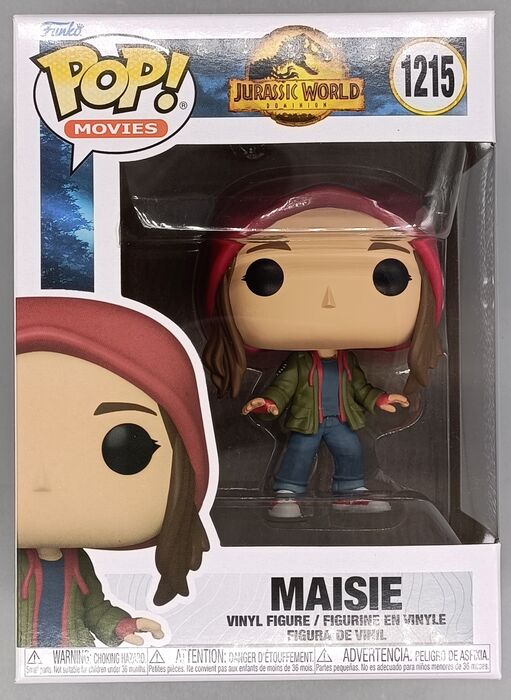 #1215 Maisie - Jurassic World Dominion - Brand New Funko POP in Protector
