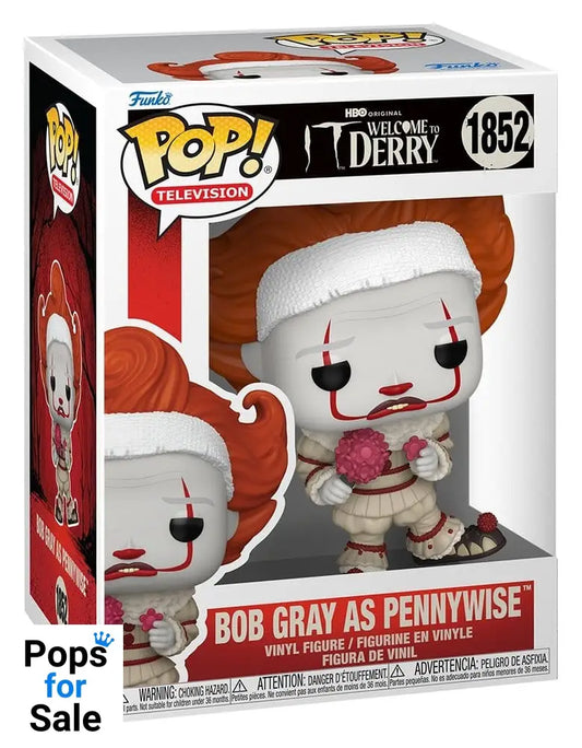 It: Welcome to Derry POP! Television Vinyl Figure Bob Gray as Pennywise 9 cm