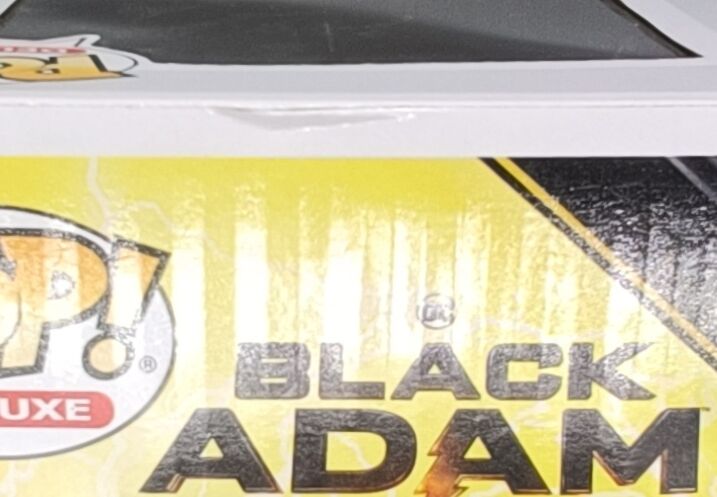 1239 Black Adam on Throne - Deluxe Movies Black Adam Funko POP - Box Damaged