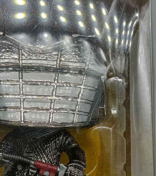 #333 Knight of Ren (Scythe Hematite) Chrome Star Wars Box Damaged Funko POP