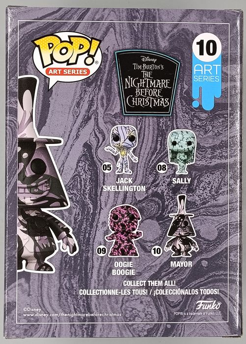 #10 Mayor - Art Series - Disney The Nightmare Before Christmas Funko POP
