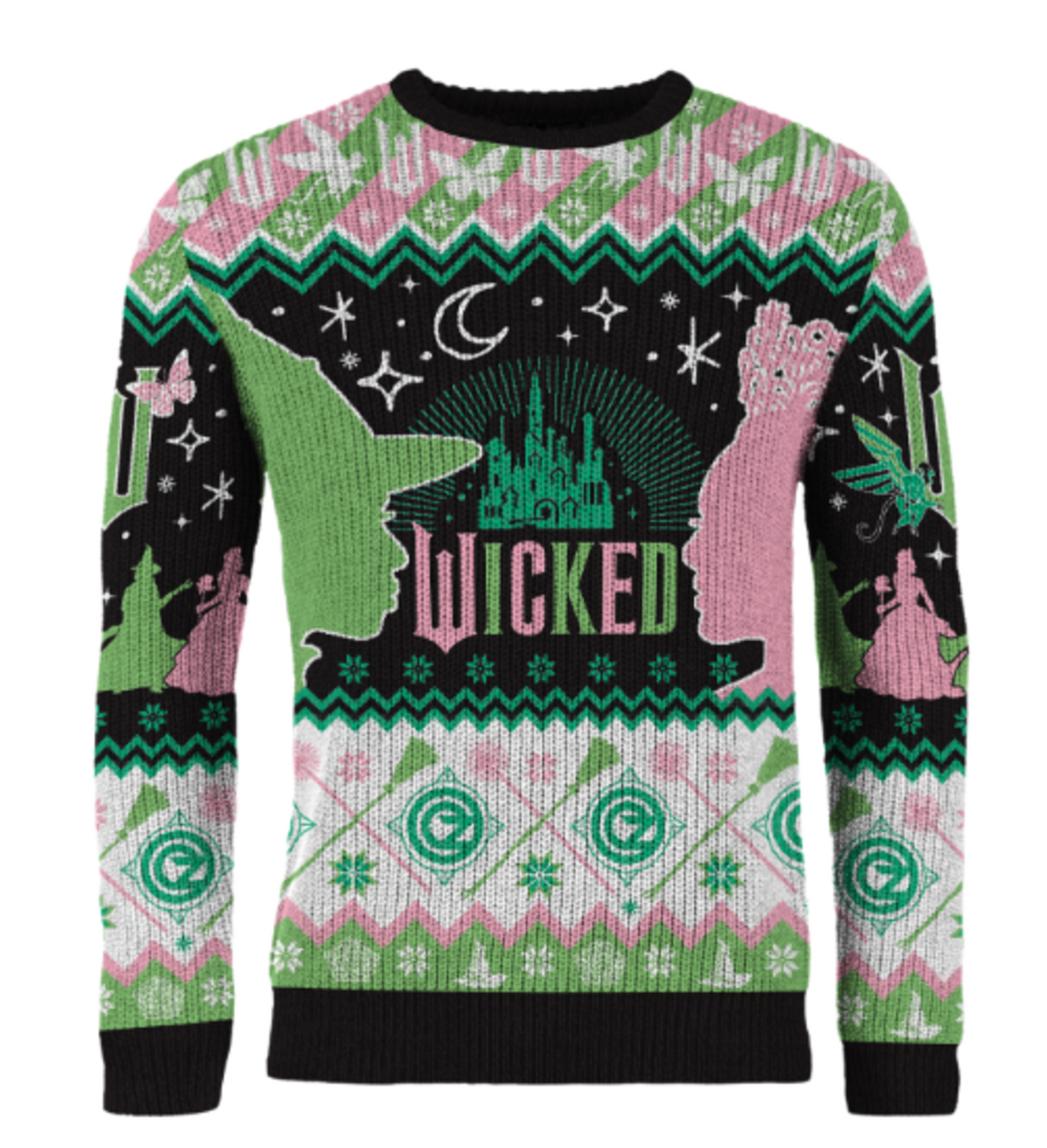 Wicked: Christmas Jumper (Size: S)