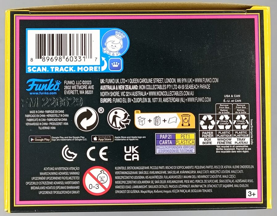 #891 Red Hood - Blacklight - DC Gotham Knights Funko POP