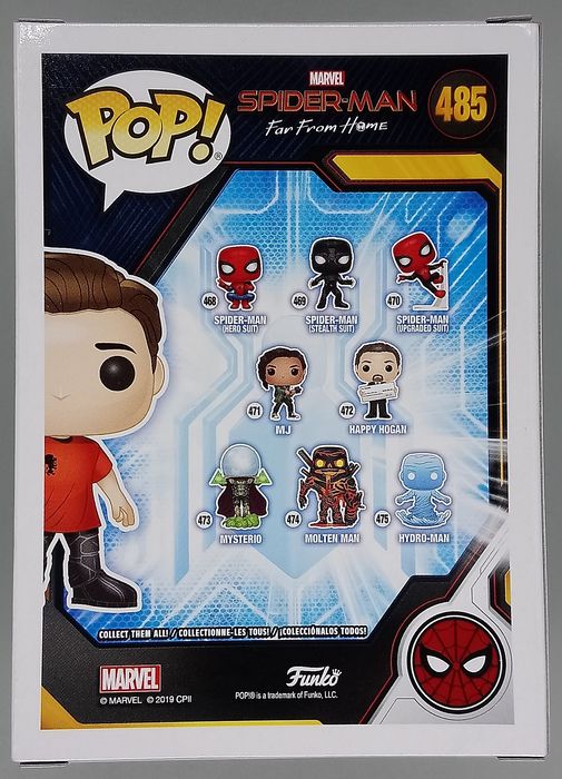 #485 Spider-Man (Borrowed Jersey) - Marvel Far From Home Funko POP