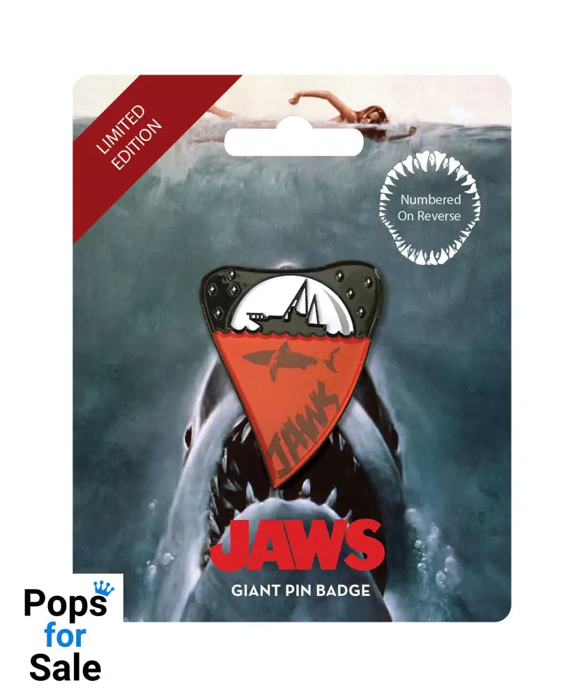 Jaws Pin Badge Limited Edition Pins & Brooches