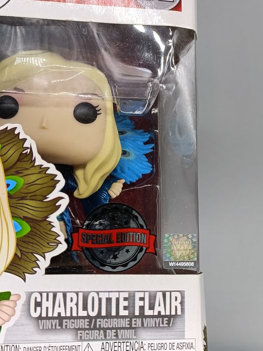 #62 Charlotte Flair (Blue) - WWE - Box Damaged Funko POP