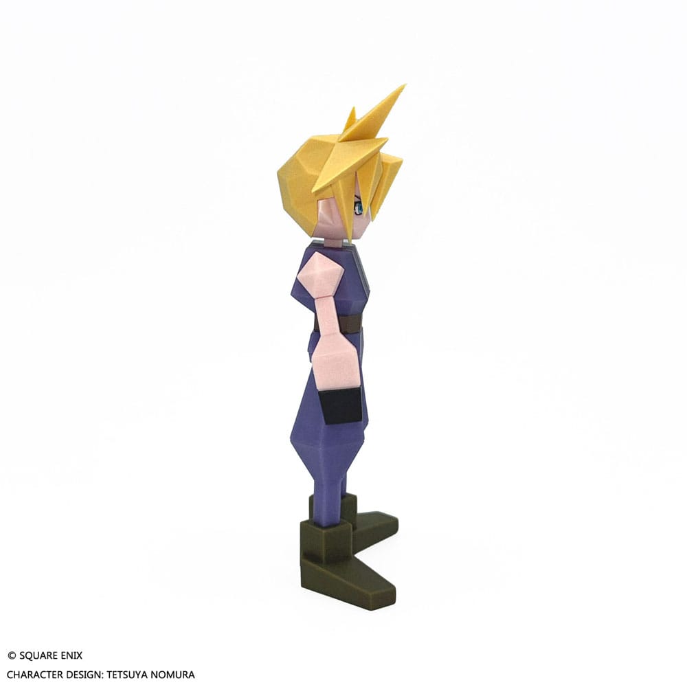 Final Fantasy VII Polygon Vinyl Figure Cloud Strife 15 cm NEW